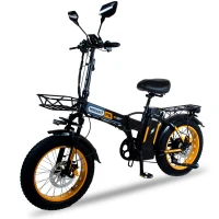 Электровелосипед Minako F10 PRO 20 Ah желтый