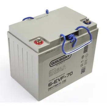 Тяговый аккумулятор Rutrike Gelbert 6-EVF-70 (12V73A/H C5)